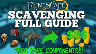 Get Rare Components amp Make GP While AFK  Scavenging Perk Guide 2021  Runescape 3 [upl. by Imeon123]