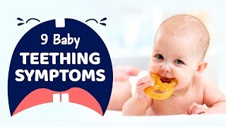 9 Common Baby Teething Symptoms [upl. by Teferi]