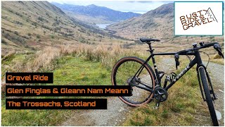 Gravel Cycling The Glen Finglas Loop  The Trossachs [upl. by Yelahs]