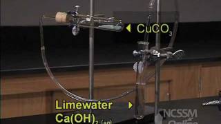 Decomposition Copper Carbonate [upl. by Codi]