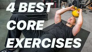 4 Best Core Exercises for Beginners [upl. by Weinreb10]