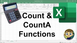 Using Count and CountA in Excel  Excel Tutorial [upl. by Akcira304]