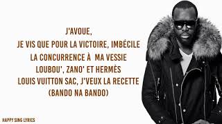 SAPES COMME JAMAIS  MAITRE GIMS Lyrics [upl. by Deina421]