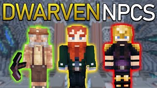 Dwarven Mine NPC Location Guide Hypixel Skyblock [upl. by Inilahs]