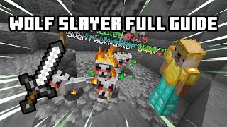 Hypixel Skyblock Wolf Slayer  FULL GUIDE [upl. by Lon756]