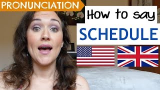 How to Pronounce SCHEDULE US UK amp Australian pronunciation [upl. by Akeryt]