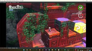 Super Mario Odyssey gameplay on Ryzen 5 3600 with RX 570 4gb yuzu emulator [upl. by Anilev]