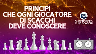 Principi che OGNI giocatore di SCACCHI deve ASSOLUTAMENTE conoscere [upl. by Gelasias]