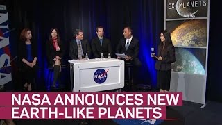 NASA reveals Trappist1 a habitable star system [upl. by Gabrielli489]