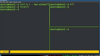 Basic tmux Tutorial  Windows Panes and Sessions over SSH [upl. by Annadiane]