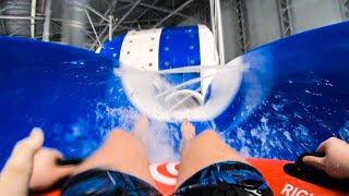 Mad Octopus by PEPSI Water Slide at Suntago  Park of Poland [upl. by Nangatrad]