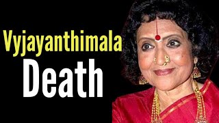 Vyjayanthimala Death Full Video [upl. by Ymled396]