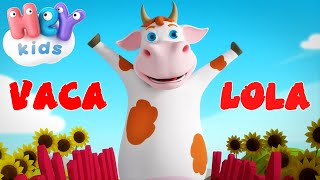 La Vaca Lola  Canciones infantiles  HeyKids Español [upl. by Antonietta181]