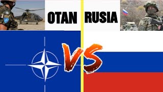 Comparación militar OTAN vs RUSIA 2022 [upl. by Eiliak836]