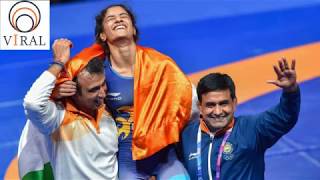 Vinesh Phogat Final Match  Wrestler Wins A Gold Medal In 50kg Freestyle [upl. by Apfelstadt]