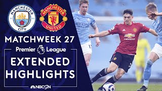 Manchester City v Manchester United  PREMIER LEAGUE HIGHLIGHTS  372021  NBC Sports [upl. by Michele]