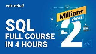 SQL Full Course  SQL Tutorial For Beginners  Learn SQL Structured Query Language  Edureka [upl. by Charlot]