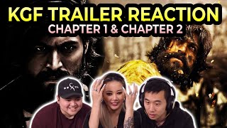 Asian Australians react to KGF CHAPTER 1 amp 2 TRAILER [upl. by Ezri]