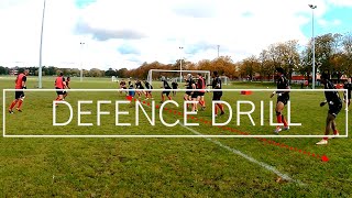 RUGBY UNION DEFENSIVE SHAPE SESSION [upl. by Lienhard]