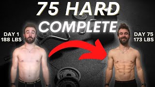 75 Hard COMPLETE Everything you need to know [upl. by Rhett]