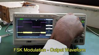 FSK Modulation  Demodulation  Lab Experiment  Frequency Shift Keying  Practical  Modulation [upl. by Nevlin397]