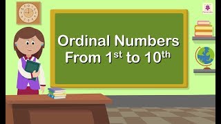 Ordinal Numbers  Mathematics Grade 1  Periwinkle [upl. by Onifled488]