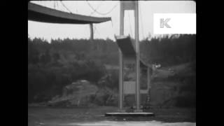 1930s USA Tacoma Bridge Collapse HD from 35mm [upl. by Yokoyama472]