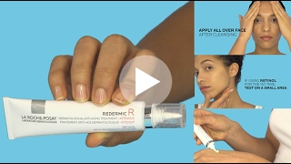 How to use retinol product  Redermic R  La RochePosay [upl. by Ellenwad]