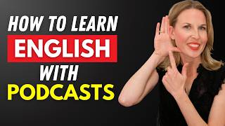 Best Podcasts for Learning English How To Learn English FAST with PODCASTS [upl. by Dnomasor]