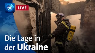 Krieg in der Ukraine Aktuelle Entwicklungen  tagesschau24 EXTRA [upl. by Anirbys]