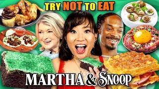 Try Not To Eat  Martha amp Snoops Most Delicious Recipes [upl. by Lede542]