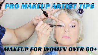 How to do Makeup on Women over 60 Makeup Tutorial  mathias4makeup [upl. by Skill532]