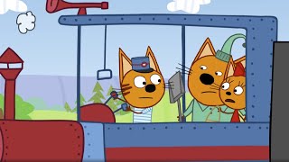 KidECats  The Kitty Train  Episode 44  Cartoons for kids [upl. by Angil616]