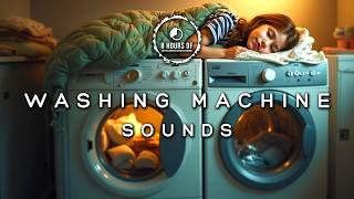 8 hours of washing machine sound  washing machine asmr bruit machine a laver and white noise [upl. by Kerat]