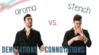 DENOTATIONS amp CONNOTATIONS  English Lesson [upl. by Eecal]