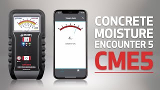 Concrete Moisture Meter What is the CME5  Tramex Concrete Moisture Encounter 5 [upl. by Cort]