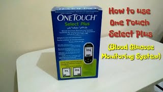 How to use ONE TOUCH Select Plus Blood Glucose Monitoring System [upl. by Humfrey34]