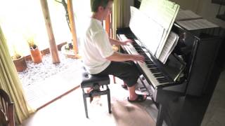 Informal Piano Practice  Sibelius Karelia Suite  Intermezzo  P Barton piano [upl. by Hsaniva]