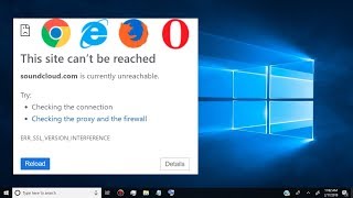 How To Fix This Site Cant be Reached on windows Laptop  PC [upl. by Ecyor]