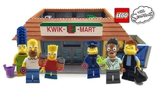 LEGO The Simpsons KwikEMart set review 71016 [upl. by Cedric751]