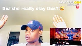 Glennis Grace Singer Slays quotRun To Youquot by Whitney Houston  Americas Got Talent 2018 REACTION [upl. by Amol]