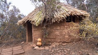 Adobe Hut With Thatched Roof [upl. by Wheeler]