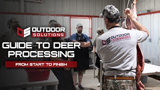 Deer Cutting Tutorial Deer Processing Start To Finish [upl. by Jennie]