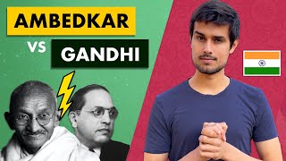 Ambedkar vs Gandhi  Who was right about Casteism  Dhruv Rathee [upl. by Yerag]