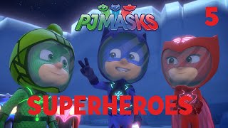 Superheroes on the Moon Part 1  PJ Masks  Disney Junior [upl. by Speroni881]