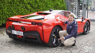 THIS is the New Ferrari SF90 Stradale MY FIRST DRIVE [upl. by Cha]