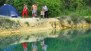 Bešenovačko jezero Beli kamen Fruška gora [upl. by Oruntha]