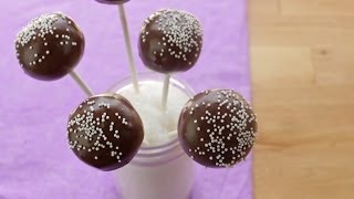 How To Make Chocolate Cake Pops  Simply Bakings [upl. by Ylil]