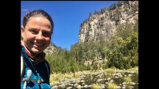 Solo Carnarvon Gorge Great Walk 6 days wilderness hiking [upl. by Aremaj]