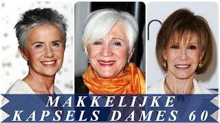 Makkelijke kapsels dames 60 [upl. by Barde]